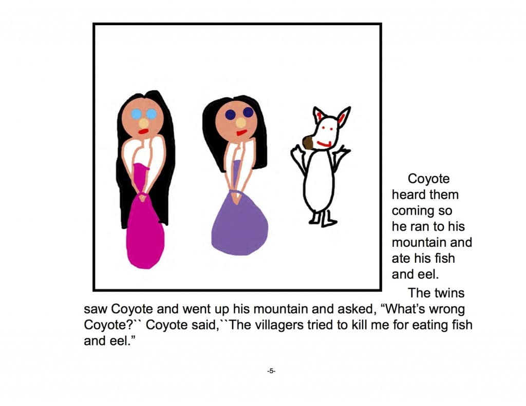 Two Beautiful Girls and a Coyote-6