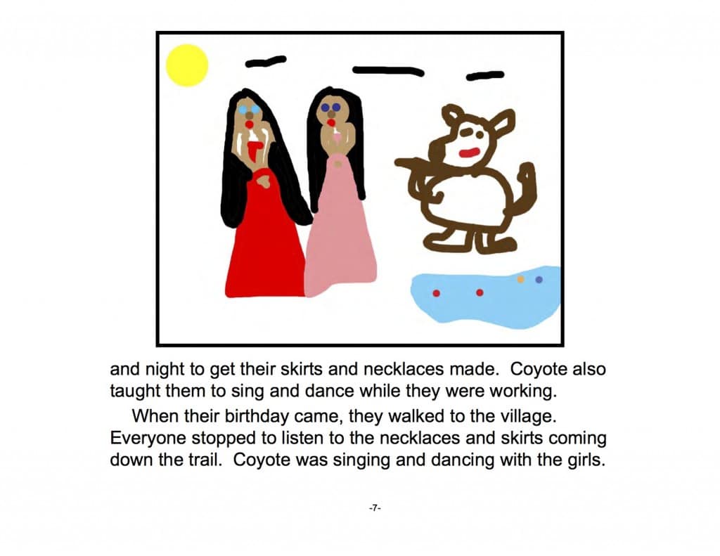 Two Beautiful Girls and a Coyote-8