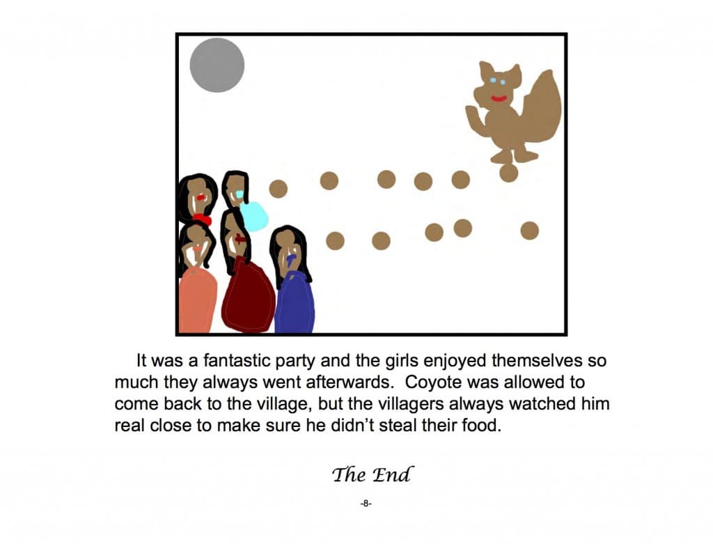 Two Beautiful Girls and a Coyote-9