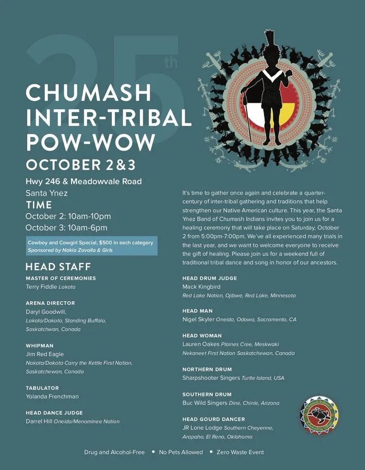 Chumash InterTribal PowWow News from Native California