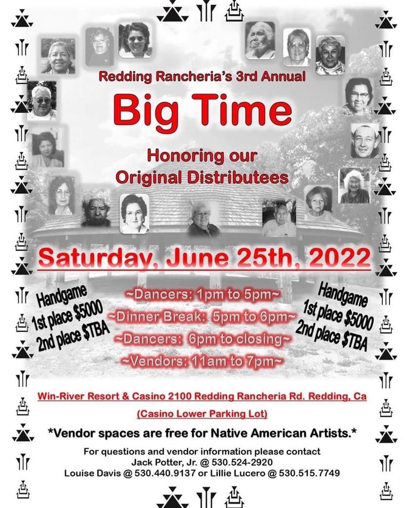 Redding Rancheria s 3rd Annual Big Time News from Native California