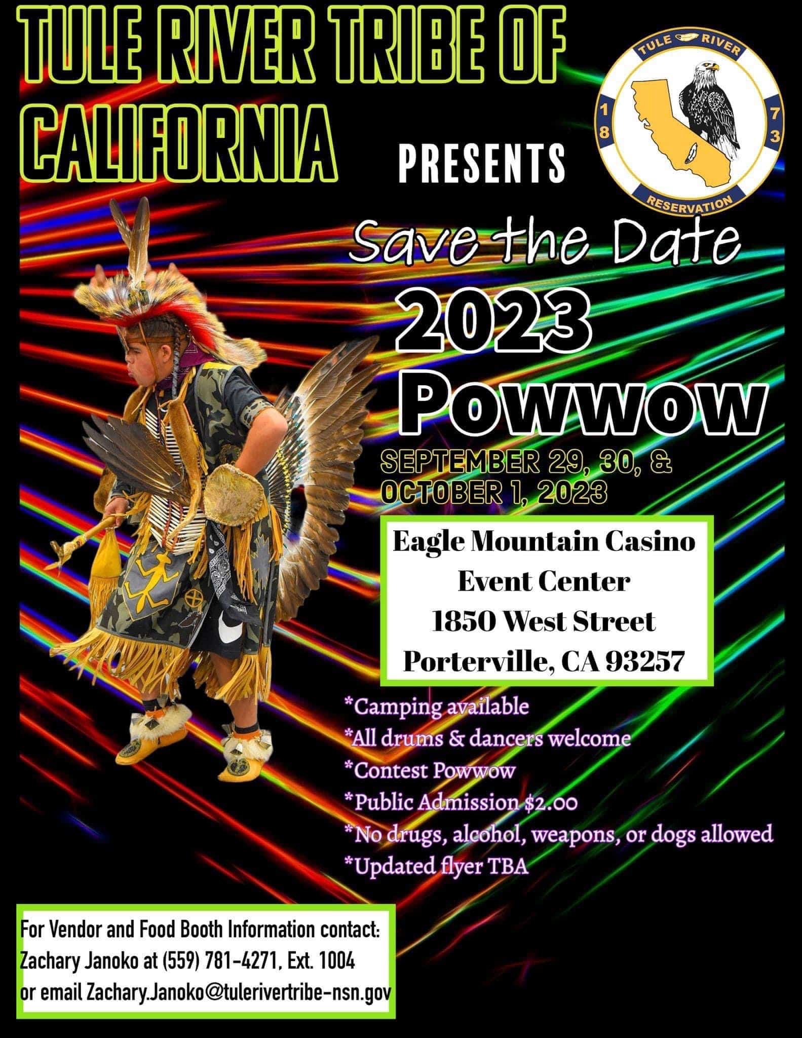 Noel Hogan News California Pow Wow 2023 Events