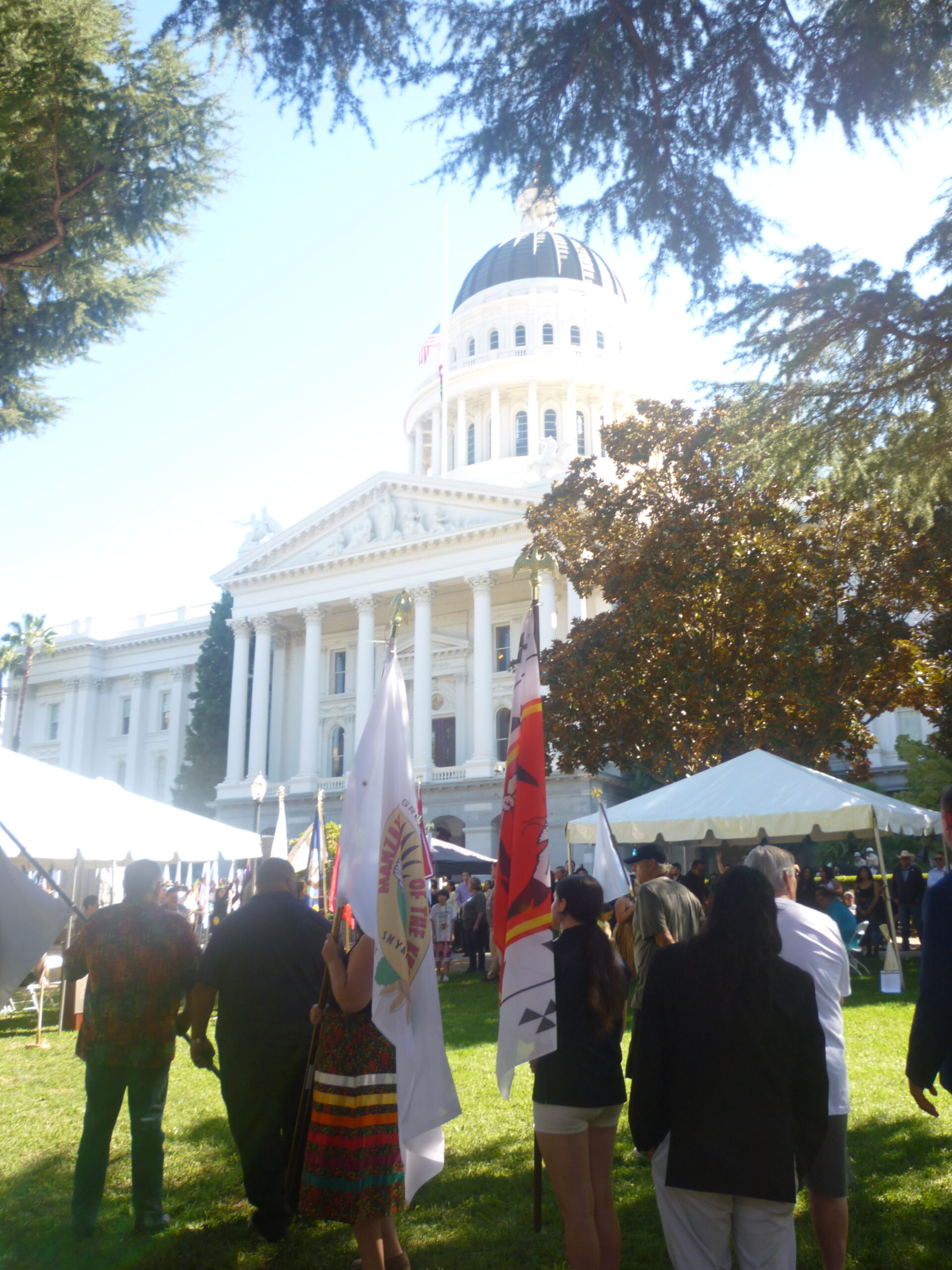 California Tribal Nations Flag Ceremony